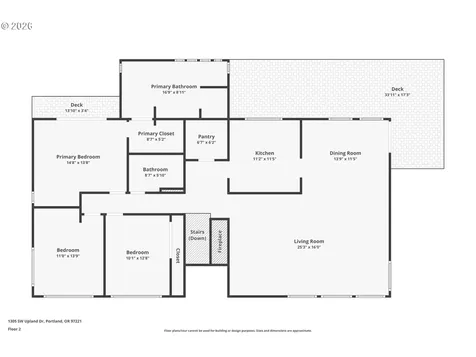 1305 SW Upland Drive Portland OR 97221