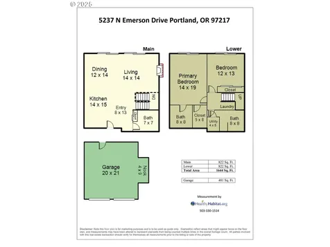 5237 N Emerson Drive Portland OR 97217
