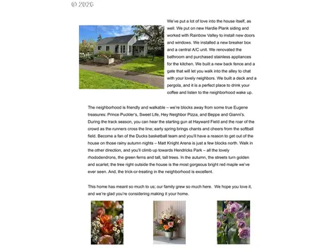 1865 Villard Street Eugene OR 97403