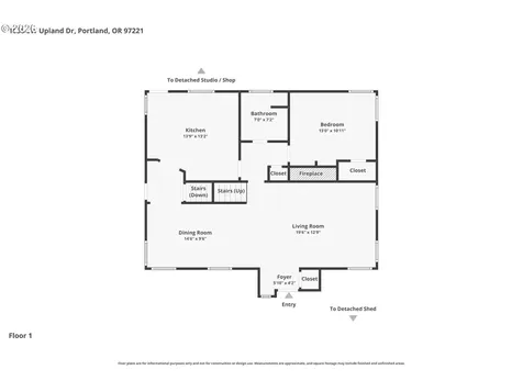 1638 SW Upland Drive Portland OR 97221