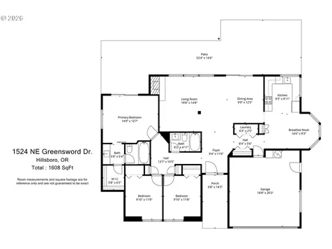 1524 NE Greensword Drive Hillsboro OR 97124