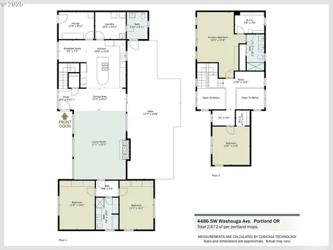 4486 SW Washouga Avenue Portland OR 97239