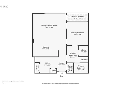 1234 SW 18th Avenue Portland OR 97205