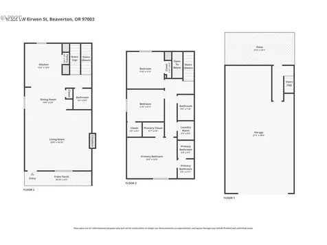 17326 SW Eirwen Street Beaverton OR 97003