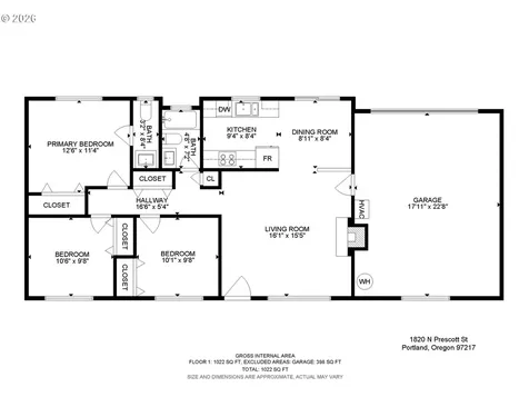 1820 N Prescott Street Portland OR 97217