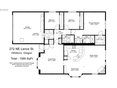 272 NE Lenox Street Hillsboro OR 97124