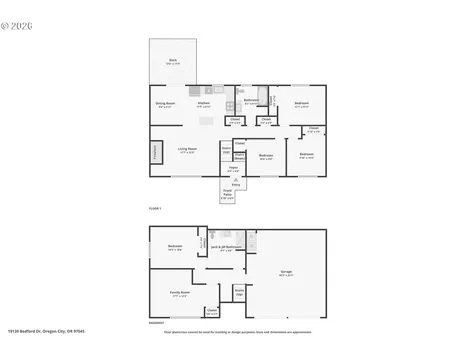 19139 Bedford Drive Oregon City OR 97045