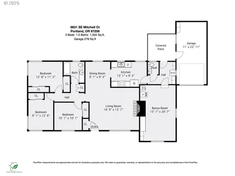 6631 SE Mitchell Court Portland OR 97206