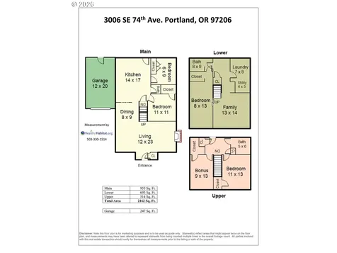 3006 SE 74th Avenue Portland OR 97206