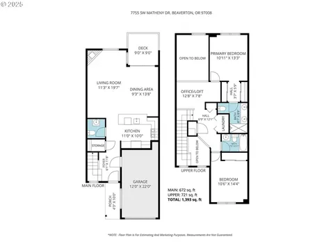 7755 SW Matheny Drive Beaverton OR 97008