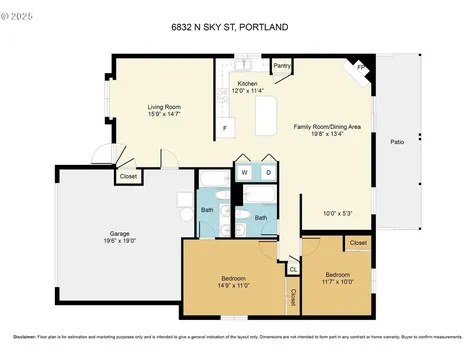 6832 N Sky Street Portland OR 97203
