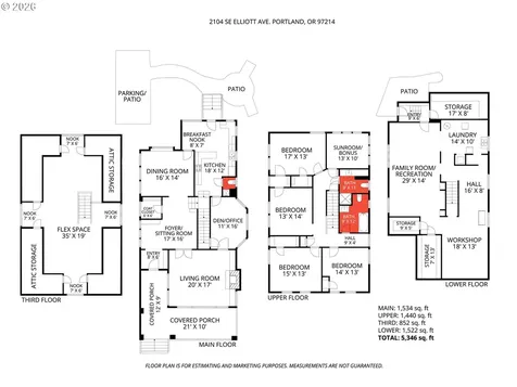 2104 SE Elliott Avenue Portland OR 97214