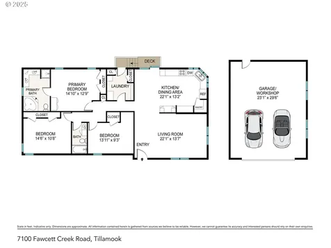7100 Fawcett Creek Road Tillamook OR 97141