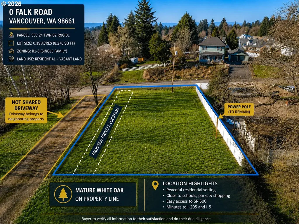 0 NE Falk Road Vancouver WA 98661