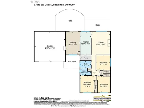 17040 SW Oak Street Beaverton OR 97007