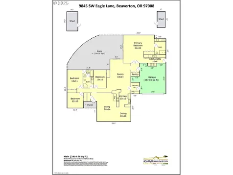 9845 SW Eagle Lane Beaverton OR 97008