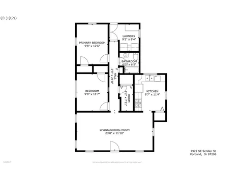 7922 SE Schiller Street Portland OR 97206