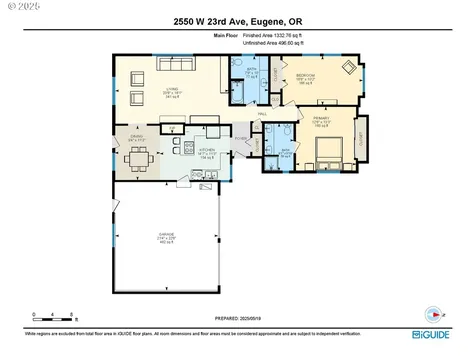 2550 W 23rd Avenue Eugene OR 97405