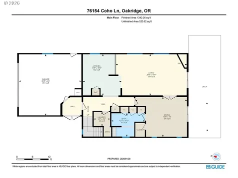 76154 Coho Lane Oakridge OR 97463