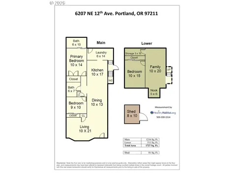 6207 NE 12th Avenue Portland OR 97211