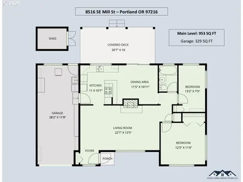 8516 SE Mill Street Portland OR 97216