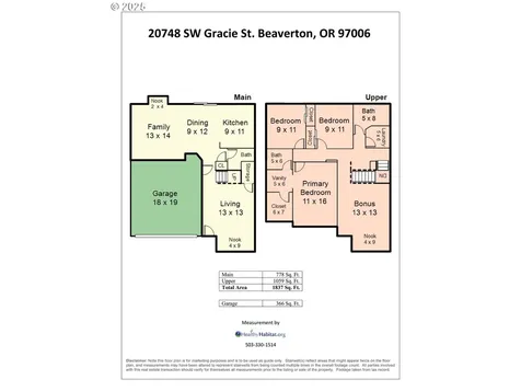 20748 SW Gracie Street Beaverton OR 97006