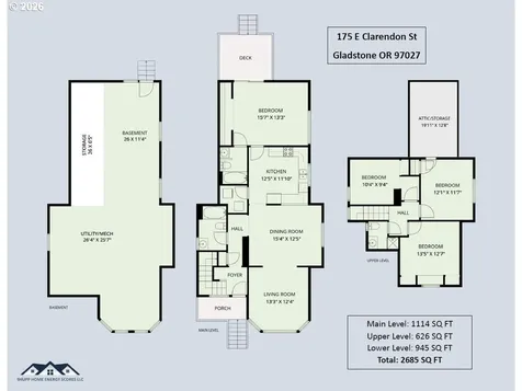 175 E Clarendon Street Gladstone OR 97027