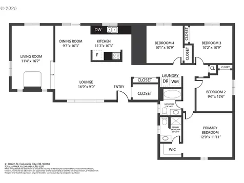 2150 6th Street Columbia City OR 97018