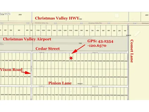 Cedar Street Christmas Valley OR 97641