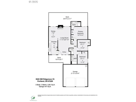 5545 NW Ridgemoor Court Portland OR 97229