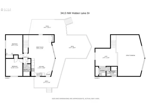 3413 NW Hidden Lake Drive Waldport OR 97394