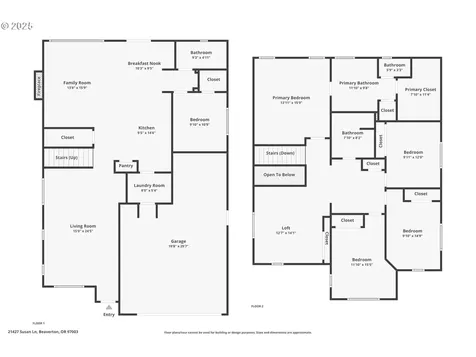 21427 SW Susan Lane Beaverton OR 97003