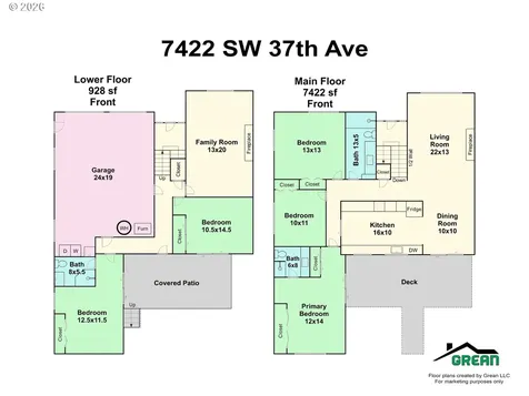 7422 SW 37th Avenue Portland OR 97219