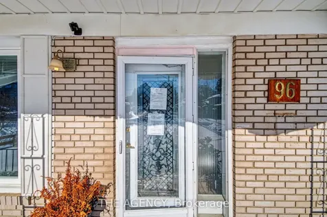 96 Meadowview Avenue Markham ON L3T 1K7