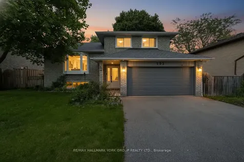 103 Wood Crescent Bradford West Gwillimbury ON L3Z 2G4