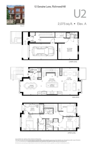 12 Genuine Lane Richmond Hill ON L4B 0E5