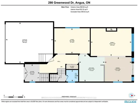 298 Greenwood Drive Essa ON L3W 0E8