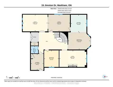 15 Jimston Drive Markham ON L3R 6S4