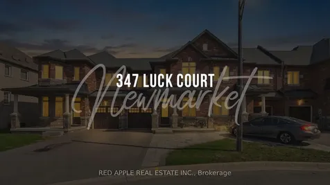 347 Luck Court Newmarket ON L3X 0J5