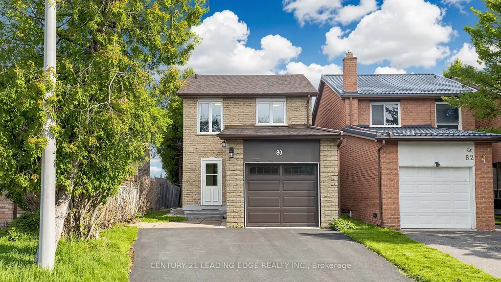 80 Upton Crescent Markham ON L3R 3T4