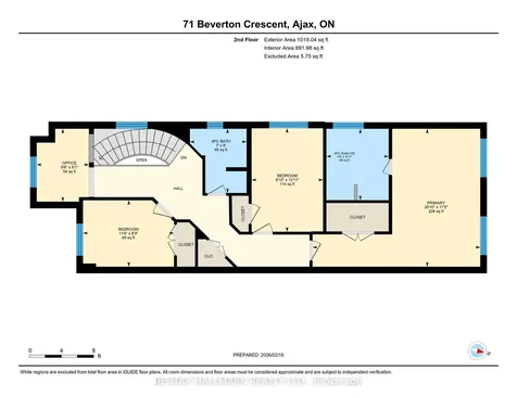 71 Beverton Crescent Ajax ON L1T 4R8