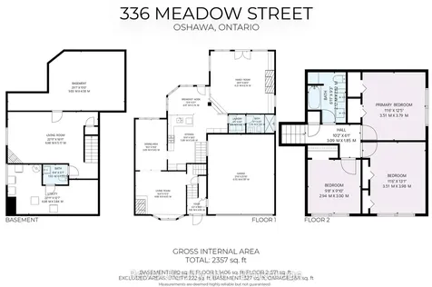 336 Meadow Street Oshawa ON L1L 1A3