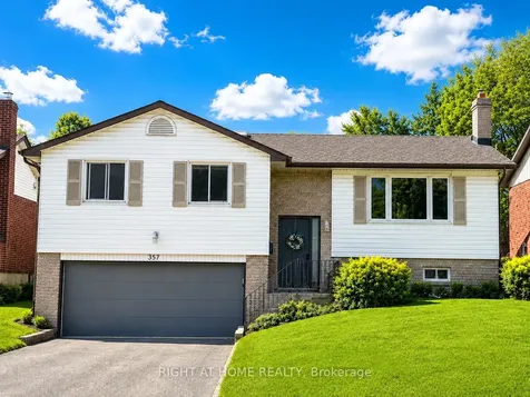 357 Dickens Drive Oshawa ON L1K 1N4