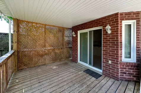 27 Furrow Drive Whitby ON L1R 1Y6