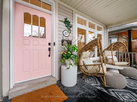 87 Boardwalk Drive Toronto ON M4L 3X9