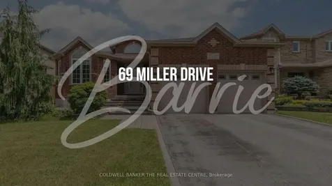 69 Miller Drive Barrie ON L4N 9X2