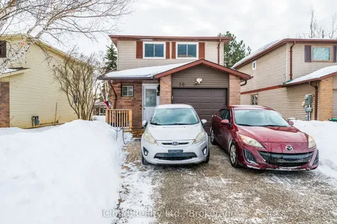 39 Corbett Drive Barrie ON L4M 5S9