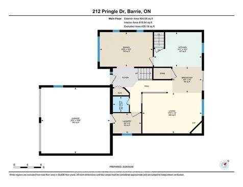 212 Pringle Drive Barrie ON L4N 0P5
