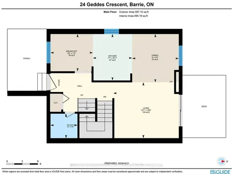 24 Geddes Crescent Barrie ON L4N 7B2
