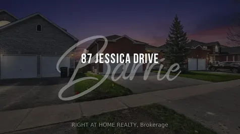 87 Jessica Drive Barrie ON L4N 5Y9